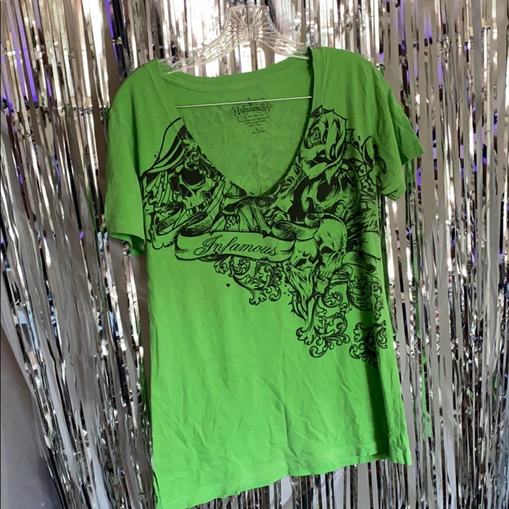 Infamous V-Neck Top